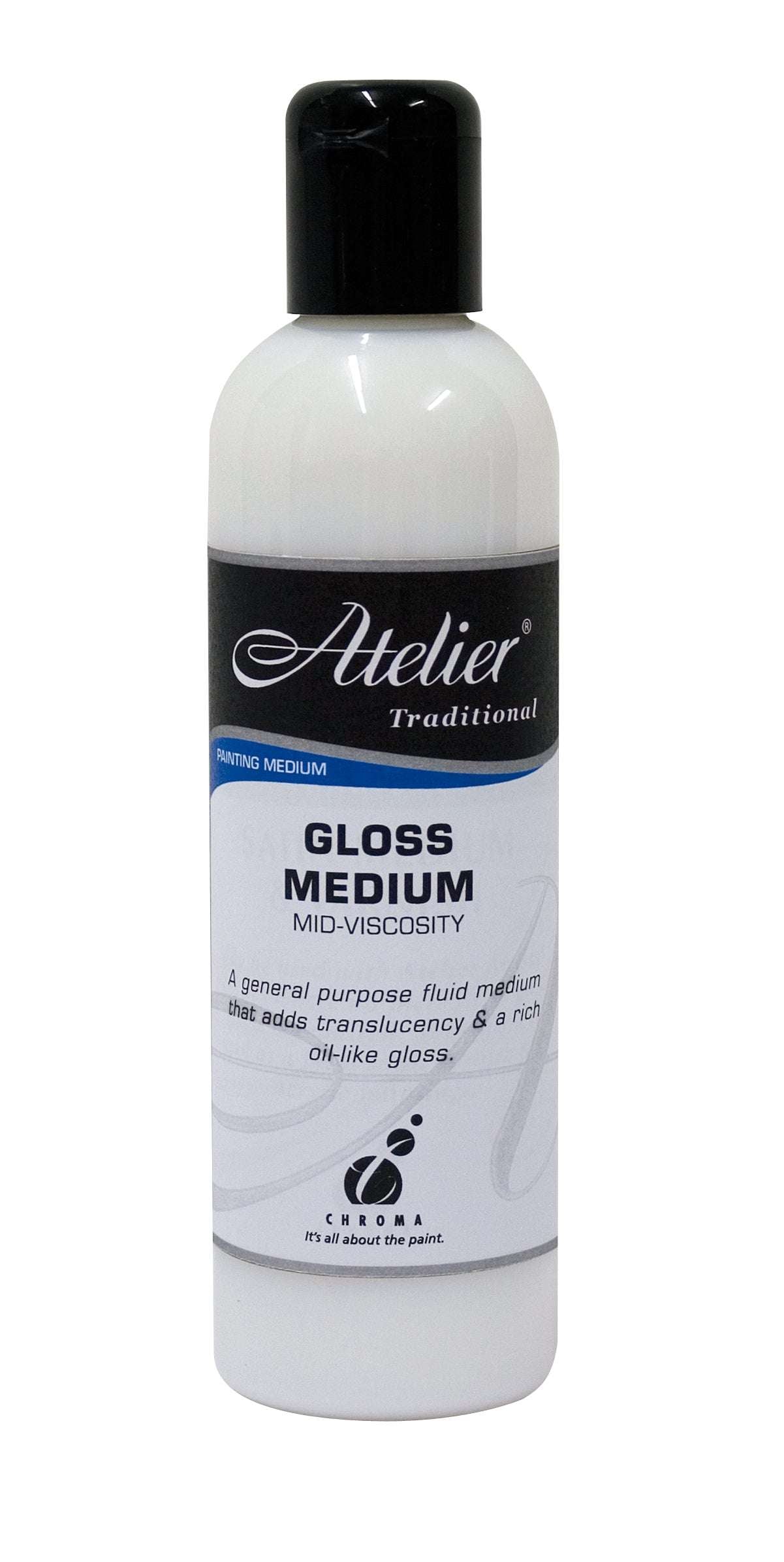 Atelier Mid Viscosity Gloss Medium 250ml